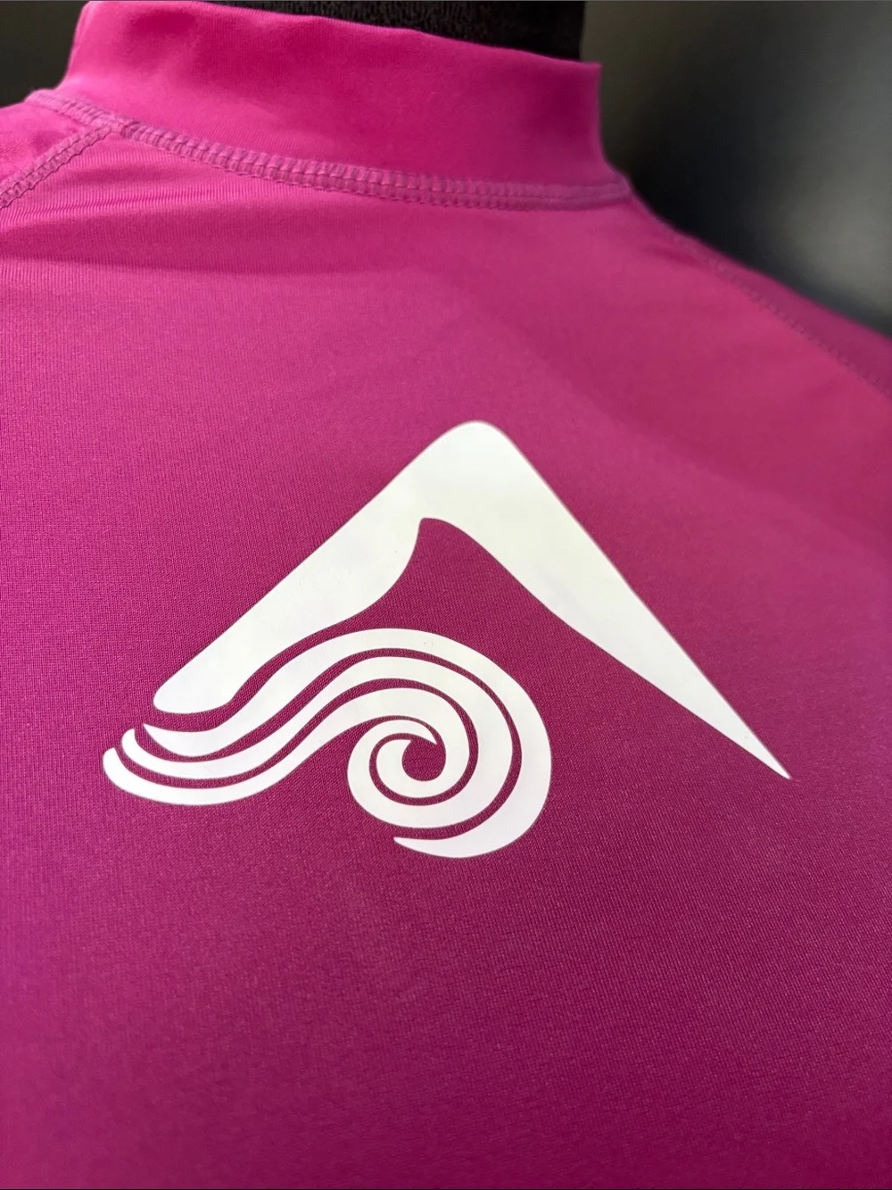 Kanu Surf UPF 50+ rashguard,mock neck, long sleeve,active, 4 way stretch